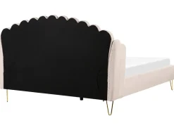 Sängyt<Beliani Parisanky Kangas Vaalea Beige 180 X 200 Cm Ambillou