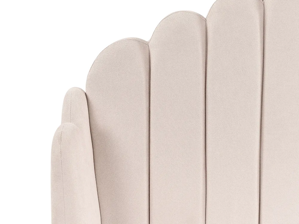 Sängyt<Beliani Parisanky Kangas Vaalea Beige 180 X 200 Cm Ambillou