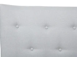 Sale Beliani Parisanky Kangas Vaaleanharmaa 180 X 200 Cm Saverne