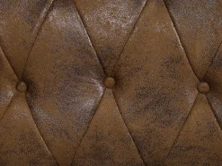 Clearance Beliani Parisanky Keinomokkanahka Ruskea 180 X 200 Cm Cavaillon