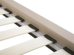 Outlet Beliani Parisanky Keinonahka Beige 180 X 200 Cm Essonne