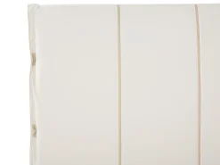 Sängyt<Beliani Parisanky Keinonahka Kermanvalkoinen 180 X 200 Cm Betin