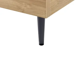 Sängyt<Beliani Parisanky Keinonahka Kullanruskea 180 X 200 Cm Limanton