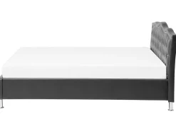 Discount Beliani Parisanky Keinonahka Musta 180 X 200 Cm Metz