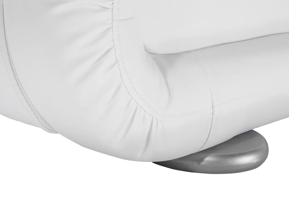 Sängyt<Beliani Parisanky Keinonahka Valkoinen 180 X 200 Cm Avignon