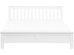 Sängyt<Beliani Parisanky Manty Valkoinen 160 X 200 Cm Mayenne