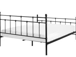 Sängyt<Beliani Parisanky Metalli Musta 160 X 200 Cm Lynx