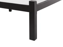 Sängyt<Beliani Parisanky Metalli Musta 180 X 200 Cm Clamart