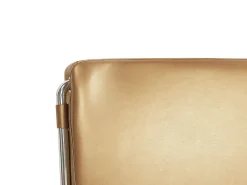 Sängyt<Beliani Parisanky Nahka Led-Valot Kulta 180 X 200 Cm Paris