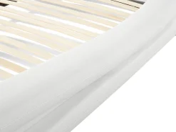 Discount Beliani Parisanky Nahka Valkoinen 180 X 200 Cm Avignon