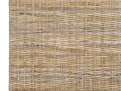 Sängyt<Beliani Parisanky Rottinki Luonnonvari 180 X 200 Cm Salbris