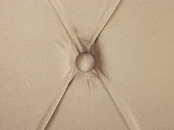 Sängyt<Beliani Parisanky Sametti Beige 180 X 200 Cm Avallon