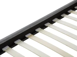 Sängyt<Beliani Parisanky Sametti Harmaa 180 X 200 Cm Limoux