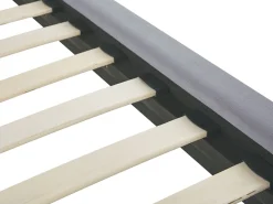 Online Beliani Parisanky Sametti Harmaa 180 X 200 Cm Forbach