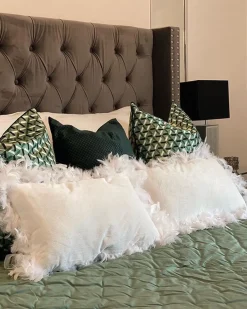 Sängyt<Beliani Parisanky Sametti Harmaa 180 X 200 Cm Lubbon