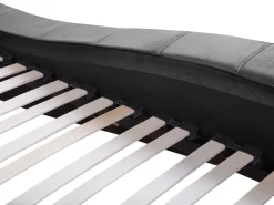 Sängyt<Beliani Parisanky Sametti Harmaa 180 X 200 Cm Vichy