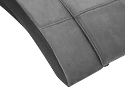 Sängyt<Beliani Parisanky Sametti Harmaa 180 X 200 Cm Vichy