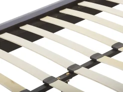 Sängyt<Beliani Parisanky Sametti Harmaa 180 X 200 Cm Flayat