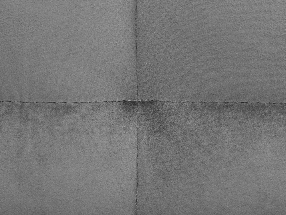 Sängyt<Beliani Parisanky Sametti Harmaa 160 X 200 Cm Senlis