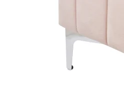 Clearance Beliani Parisanky Sametti Pastellipinkki 180 X 200 Cm Lunan