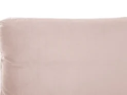 Sängyt<Beliani Parisanky Sametti Pastellipinkki 180 X 200 Cm Melle
