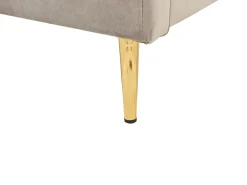 Flash Sale Beliani Parisanky Sametti Ruskeanharmaa 180 X 200 Cm Chaleix