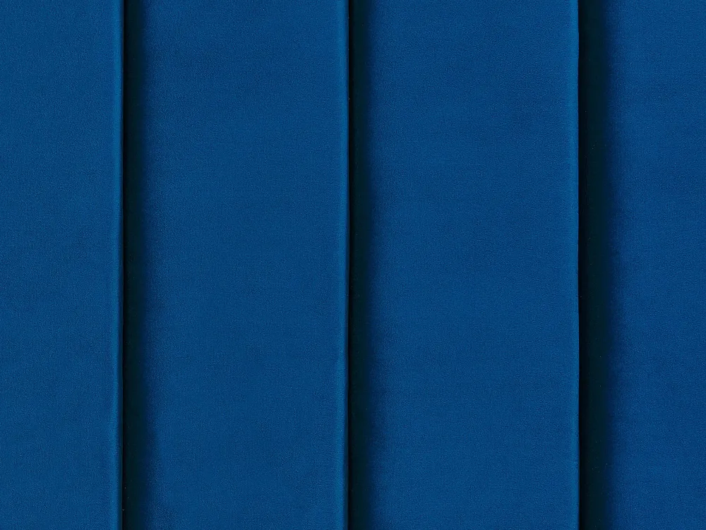 Sängyt<Beliani Parisanky Sametti Säilytystila Laivastonsininen 180 X 200 Cm Noyers