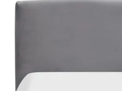 Sängyt<Beliani Parisanky Sametti Säilytystila Tummanharmaa 180 X 200 Cm Bousse