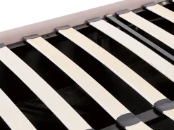 Sängyt<Beliani Parisanky Sametti Säilytystila Vaaleanpunainen 180 X 200 Cm Lubbon