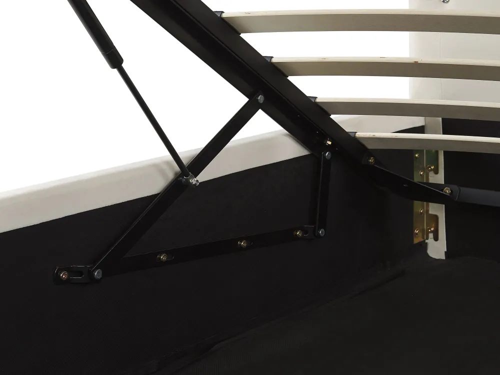 Sängyt<Beliani Parisanky Sametti Säilytystila Vaalea Beige 180 X 200 Cm Amiens