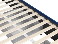 Sängyt<Beliani Parisanky Sametti Säilytystila Laivastonsininen 180 X 200 Cm Lievin