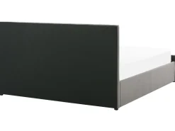 Clearance Beliani Parisanky Sametti Säilytystila Harmaa 180 X 200 Cm Rochefort