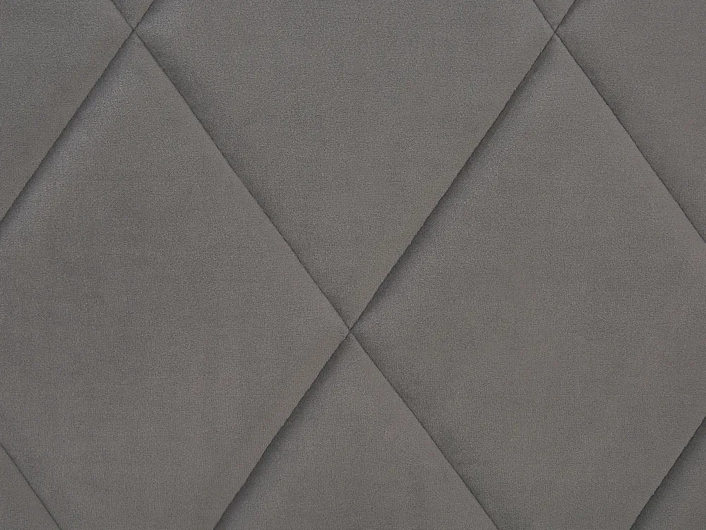 Clearance Beliani Parisanky Sametti Säilytystila Harmaa 180 X 200 Cm Rochefort