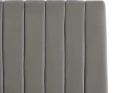 Shop Beliani Parisanky Sametti Säilytystila Harmaa 180 X 200 Cm Vion