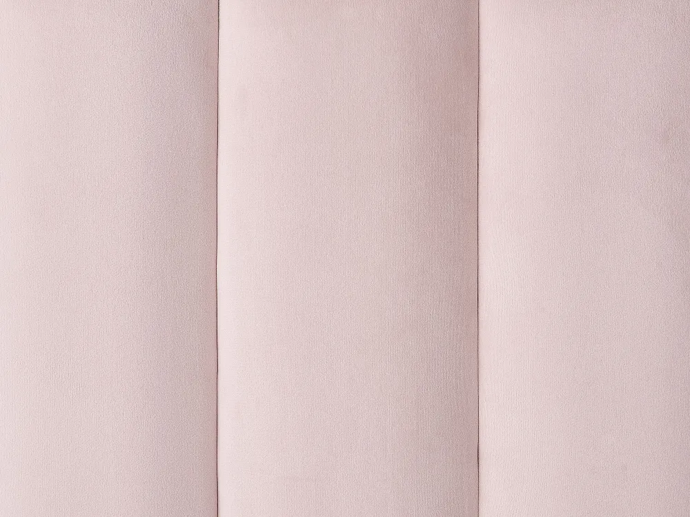 Store Beliani Parisanky Sametti Usb-Portti Pastellipinkki 140 X 200 Cm Miribel