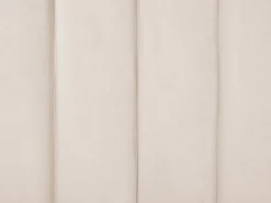 Sängyt<Beliani Parisanky Sametti Vaalea Beige 180 X 200 Cm Ambillou