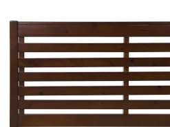 Sängyt<Beliani Parisanky Tumma Kumipuu 180 X 200 Cm Carnac