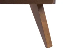 Clearance Beliani Parisanky Tumma Puu/Harmaa 180 X 200 Cm Poissy