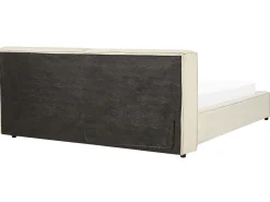 Sängyt<Beliani Parisanky Vakosametti Beige 180 X 200 Cm Linards