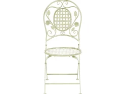 Ulkokalusteet<Beliani Parvekekalustesetti Metallinen Vaaleanvihrea Bivio