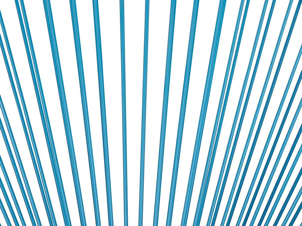 Ulkokalusteet<Beliani Parvekekalustesetti Rottinkinen Sininen Acapulco Ii