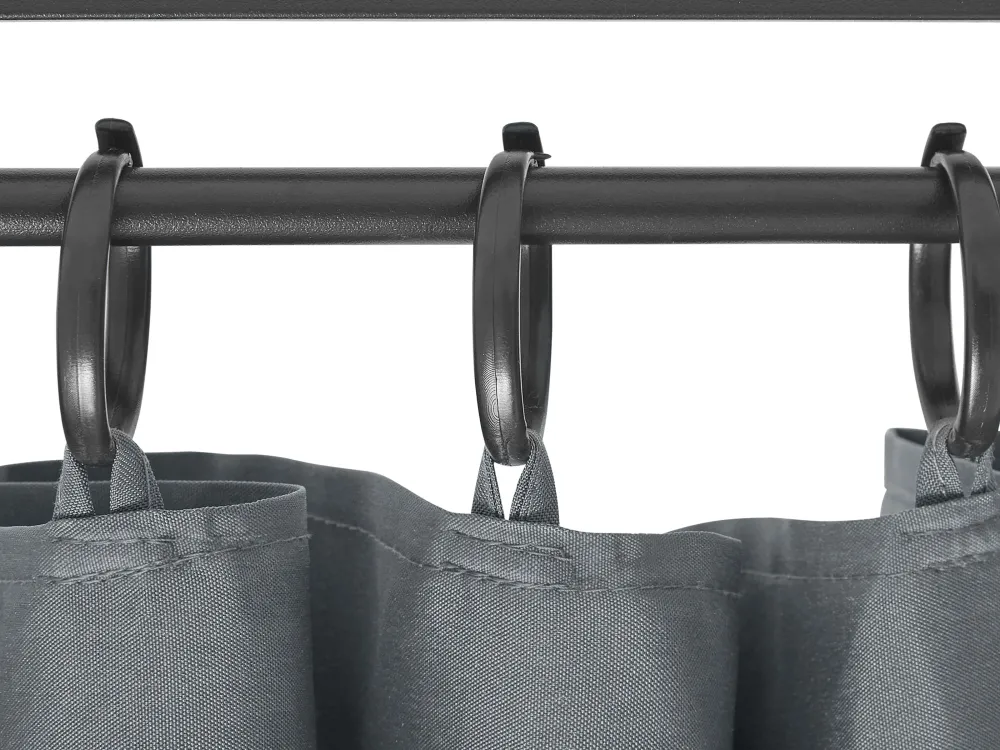 Online Beliani Paviljonki Grafiitinharmaa 360 X 275 Cm Safara