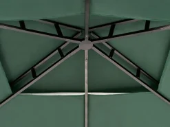 Ulkokalusteet<Beliani Paviljonki Tummanvihrea 240 X 148 Cm Naro