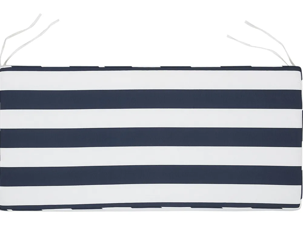 Tekstiilit<Beliani Pehmuste 112 X 54 Cm Laivastonsininen Raidallinen Vivara