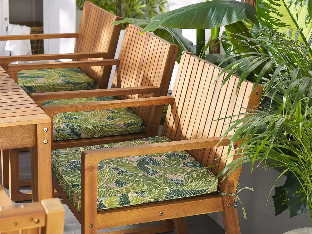 Tekstiilit<Beliani Pehmuste Lehtikuviolla Sassari