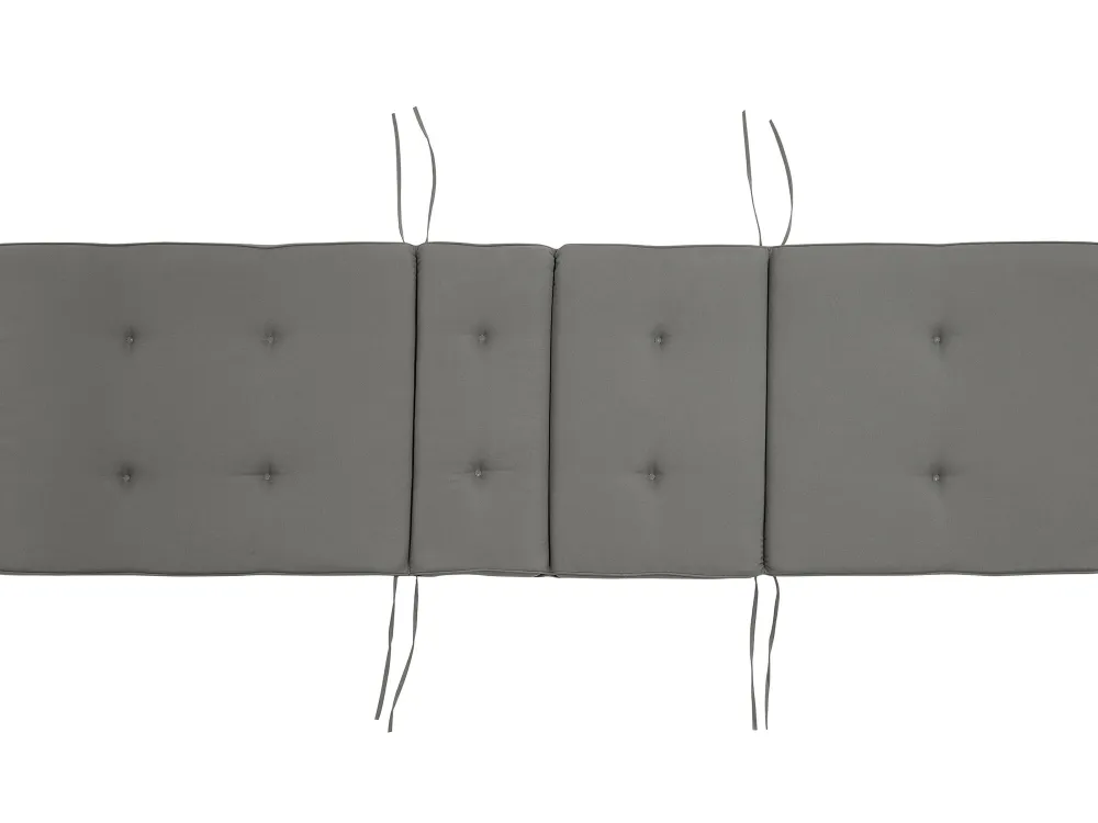 Tekstiilit<Beliani Pehmuste Lepotuoliin Tummanharmaa Toscana, Java