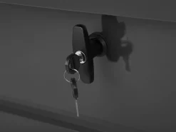 Ulkokalusteet<Beliani Pehmustelaatikko Teraksinen Grafiitinharmaa 132X62 Cm Cebrosa