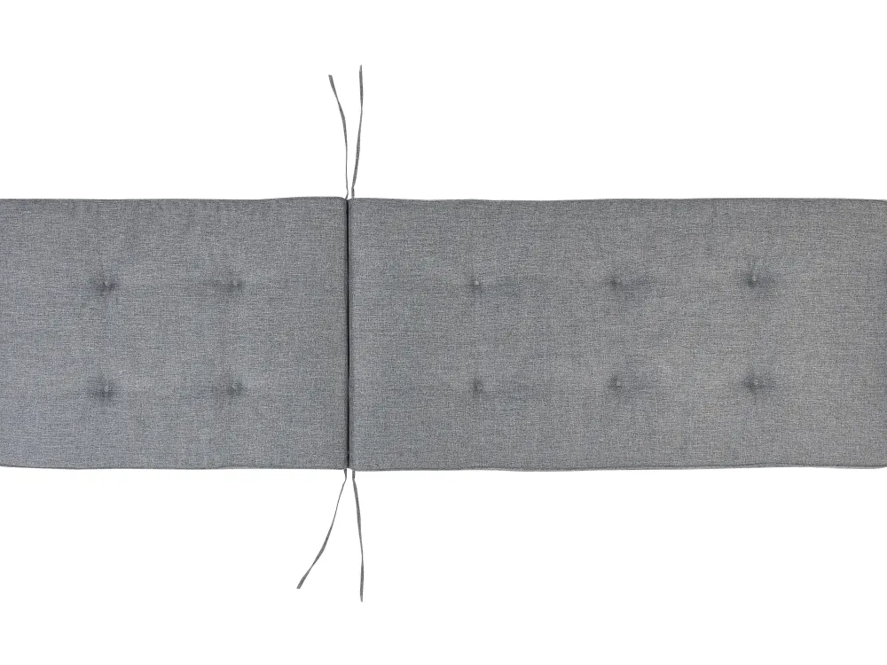 Tekstiilit<Beliani Pehmustetyyny Aurinkotuoliin 192 X 56 X 5 Cm Harmaa Cesana