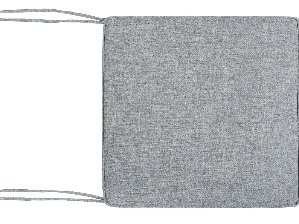 Cheap Beliani Pehmustetyyny Tuoliin Harmaa 8Kpl Sassari