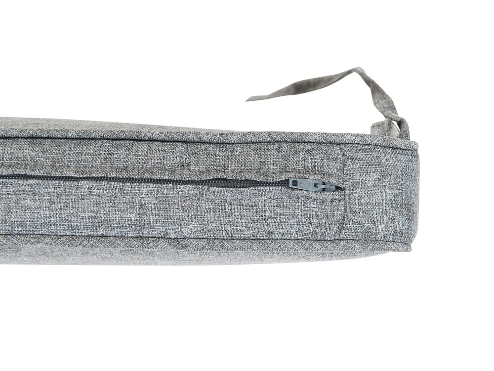 Cheap Beliani Pehmustetyyny Tuoliin Harmaa 8Kpl Sassari